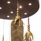 Meyda Lighting Dreamcatcher 48" 10-Light Vintage Copper & Mahogany Bronze Cascading Pendant Light