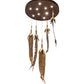 Meyda Lighting Dreamcatcher 48" 10-Light Vintage Copper & Mahogany Bronze Cascading Pendant Light