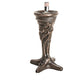Meyda Lighting Dryad 10" Mahogany Bronze Mini Table Lamp Base