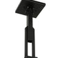 Meyda Lighting Ducks in Flight 75" 5-Light Textured Black Island Pendant Light With Silver Mica Shade Glass