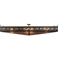 Meyda Lighting Ducks in Flight 80" 8-Light Timeless Bronze Oblong Semi-flush Mount Ceiling Light With Silver Mica Shade Glass