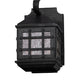 Meyda Lighting Dumas 6" Smoke Wall Sconce With Silver Mica Shade Glass