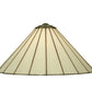 Meyda Lighting Duncan 18"W x 9"H White Shade