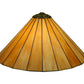 Meyda Lighting Duncan 20"W x 10"H Beige Shade
