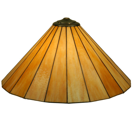 Meyda Lighting Duncan 20"W x 10"H Beige Shade
