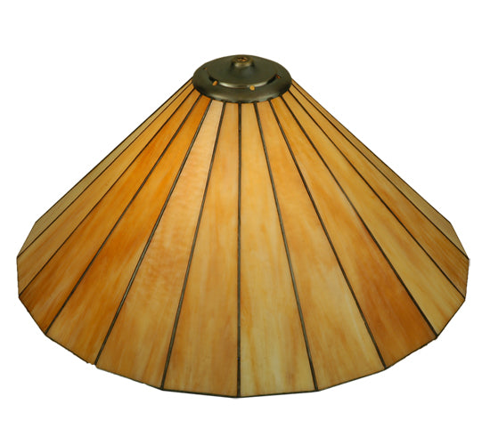 Meyda Lighting Duncan 20"W x 10"H Beige Shade