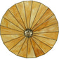 Meyda Lighting Duncan 20"W x 10"H Beige Shade