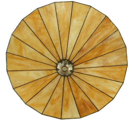 Meyda Lighting Duncan 20"W x 10"H Beige Shade