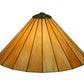 Meyda Lighting Duncan 20"W x 10"H Beige Shade