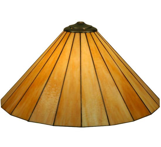 Meyda Lighting Duncan 20"W x 10"H Beige Shade