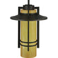 Meyda Lighting Durrant 16" LED Timeless Bronze Pendant Light With Tawnyrock Idalight Shade Glass