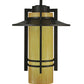 Meyda Lighting Durrant 16" LED Timeless Bronze Pendant Light With Tawnyrock Idalight Shade Glass