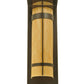 Meyda Lighting Durrant 8" LED Timeless Bronze Wall Sconce With Tawnyrock Idalight Shade Glass