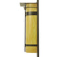 Meyda Lighting Durrant 8" LED Timeless Bronze Wall Sconce With Tawnyrock Idalight Shade Glass