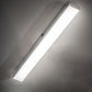 Meyda Lighting E4 29" LED Raw Aluminum Embedded Wall Luminaire Flush Mount Light With White Statuario Idalight Shade