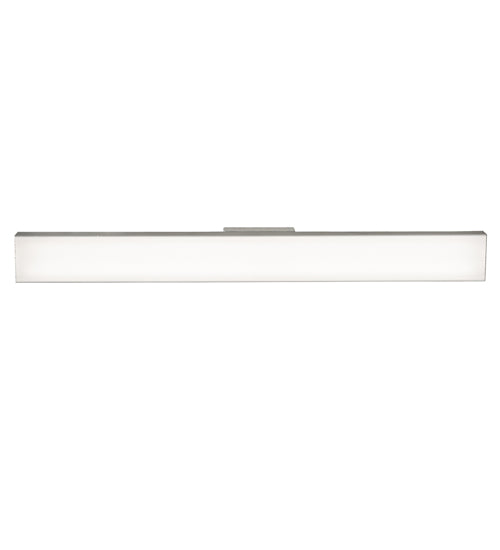 Meyda Lighting E4 29" LED Raw Aluminum Embedded Wall Luminaire Flush Mount Light With White Statuario Idalight Shade