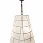 Meyda Lighting Earzz 22" 3-Light Oil Rubbed Bronze Pendant Light With Beige Textrene Shade