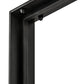 Meyda Lighting Echelon 36" LED Satin Black Wrought Iron Island Pendant Light With White Acrylic Shade