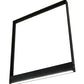 Meyda Lighting Echelon 36" LED Satin Black Wrought Iron Island Pendant Light With White Acrylic Shade