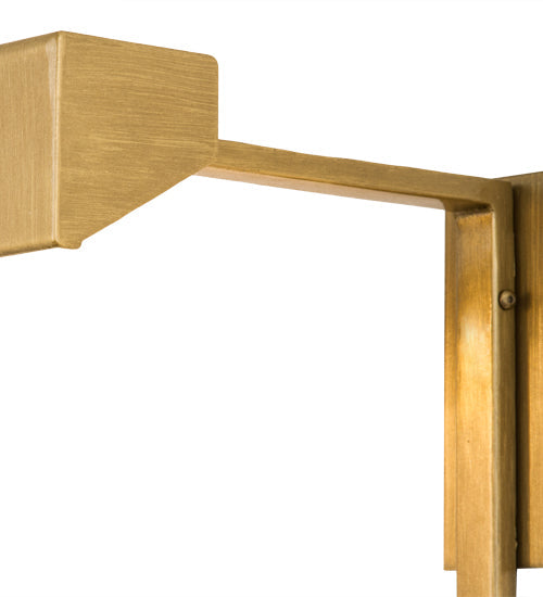 Meyda Lighting Edge 18" 2-Light Brass Picture Light Wall Sconce