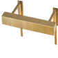 Meyda Lighting Edge 18" 2-Light Brass Picture Light Wall Sconce
