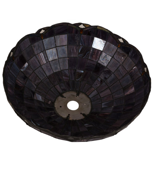 Meyda Lighting Elan 20" Amber & Clear Shade Glass