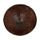 Meyda Lighting Elan 79812 20" Amber & Clear Shade Glass