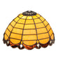 Meyda Lighting Elan 9" Honey Amber & Brown Shade Glass