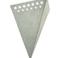 Meyda Lighting Element 11" Gray Wall Sconce