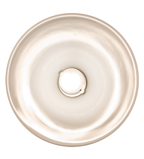 Meyda Lighting Elijah 10" Gilded Tobacco Pendant Light With White Frosted Shade Glass