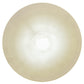 Meyda Lighting Elijah 18" Gilded Tobacco Pendant Light With Frosted White Art Shade Glass