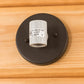 Meyda Lighting Elk at Lake 12" 2-Light Timeless Bronze Wall Sconce With Amber Mica Shade Glass
