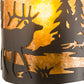 Meyda Lighting Elk at Lake 12" Timeless Bronze Wall Sconce With Amber Mica Shade Glass