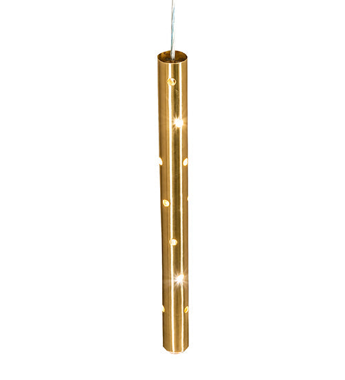 Meyda Lighting Emmentaler 2" Polished Brass Pendant Light