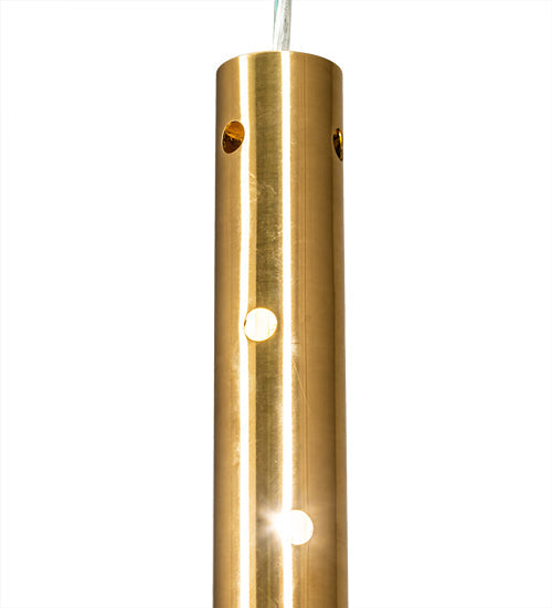 Meyda Lighting Emmentaler 2" Polished Brass Pendant Light