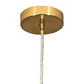 Meyda Lighting Emmentaler 2" Polished Brass Pendant Light