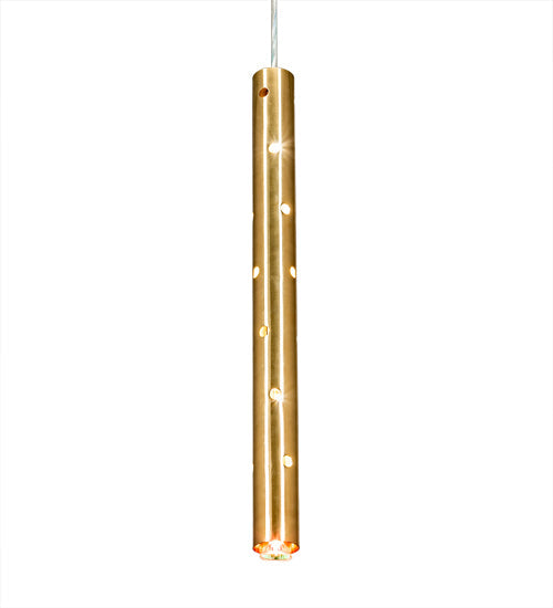 Meyda Lighting Emmentaler 2" Polished Brass Pendant Light