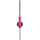 Meyda Lighting Emmentaler 5" Solar Black Wall Sconce With Medium Pink Shade