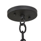Meyda Lighting Empire 36" Timeless Bronze Dome Pendant Light With Burlap Textrene Shade