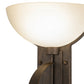 Meyda Lighting Erastos 13" Gilded Tobacco Wall Sconce With Beige Provostone Idalight Shade