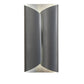 Meyda Lighting Escroe 12" Weatherable Dark Gray Wall Sconce