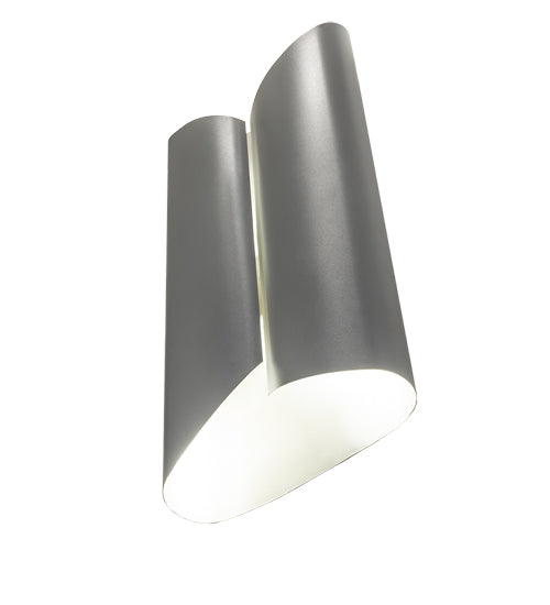 Meyda Lighting Escroe 12" Weatherable Dark Gray Wall Sconce