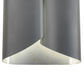 Meyda Lighting Escroe 12" Weatherable Dark Gray Wall Sconce