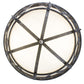 Meyda Lighting Estelle 20" 2-Light Smoke Semi-flush Mount Light With Whitestone Idalight Shade