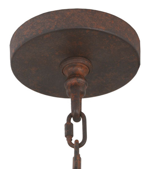 Meyda Lighting Estrella 45" 16-Light 2-Tier Chandelier With Amber Faux Candlelight