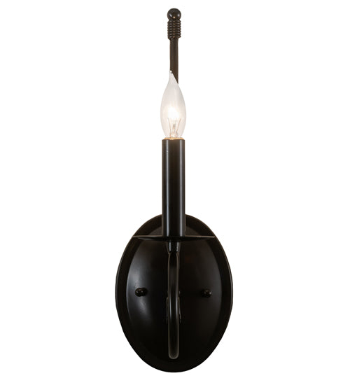 Meyda Lighting Estrella 5" Timeless Bronze Wall Sconce