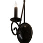 Meyda Lighting Estrella 5" Timeless Bronze Wall Sconce