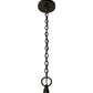 Meyda Lighting Estrella 54" 16-Light 2-Tier Textured Black Chandelier With Amber Faux Candlelight
