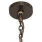 Meyda Lighting Estrella 60" 24-Light 3-Tier Timeless Bronze Chandelier