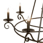 Meyda Lighting Estrella 60" 24-Light 3-Tier Timeless Bronze Chandelier
